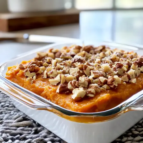 Leckere Süßkartoffelauflauf